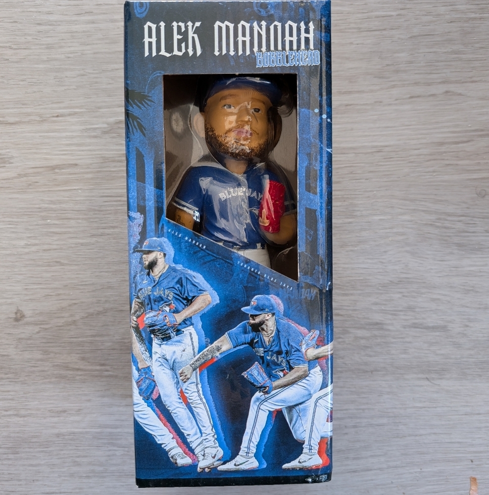 Alek Manoah Bobblehead - Toronto Blue jays baseball Collectible NIB